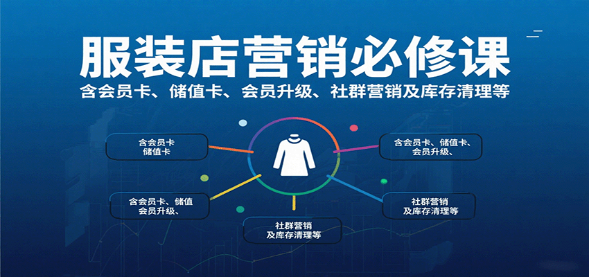 服装店营销必修课：含会员卡、储值卡、会员升级、社群营销及库存清理等-校睿铺