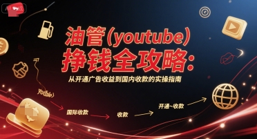 油管(youtube)挣钱全攻略：从开通广告收益到国内收款的实操指南(更新)-校睿铺