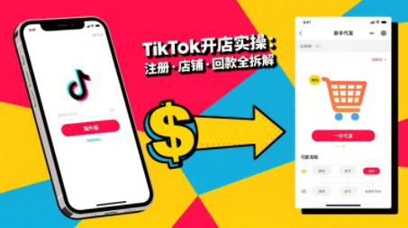 大熊跨境·TikTok从开店到投流的进阶课-校睿铺