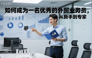如何成为一名优秀的外贸业务员，从新手到专家-校睿铺