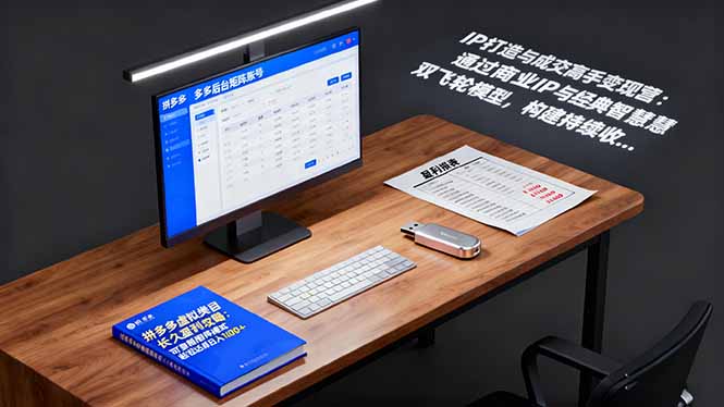 IP打造与成交高手变现营:通过商业IP+经典智慧双飞轮模型 构建持续收钱系统-校睿铺