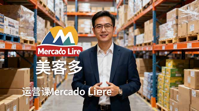 2025美客多Mercado Libre运营课：账号注册/产品上传/促销活动/自发货模式-校睿铺
