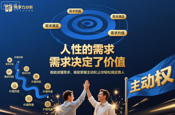 人性的需求，需求决定了价值，谁能读懂需求，谁就掌握主动权，让你轻松搞定贵人【文档】-校睿铺