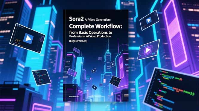Sora2 AI视频生成的系统教程(英文版-校睿铺