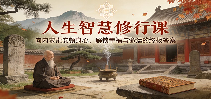 人生智慧修行课：向内求索安顿身心，解锁幸福与命运的终极答案-校睿铺