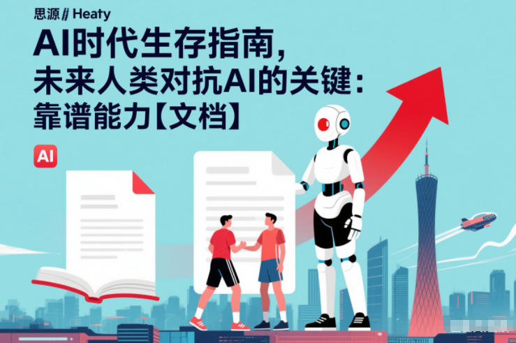 AI时代生存指南，未来人类对抗AI的关键：靠谱能力【文档】-校睿铺