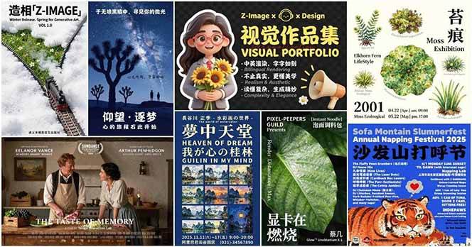 图片[3]-Z-Image – 逼真照片级文生图神器 WebUI+ComfyUI工作流 一键整合包-校睿铺