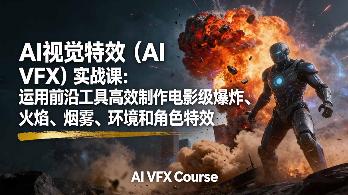 AI视觉特效(AI VFX-校睿铺