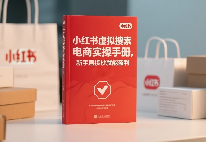 小红书​⁠‬​​⁠​‌​‬​⁠​‬‍‍‌​​​‬‌‍⁠​​​‌​⁠⁠​‬​​‬​​​​‌​‍虚拟搜索电商实操手册，新手直接抄就能盈利-校睿铺