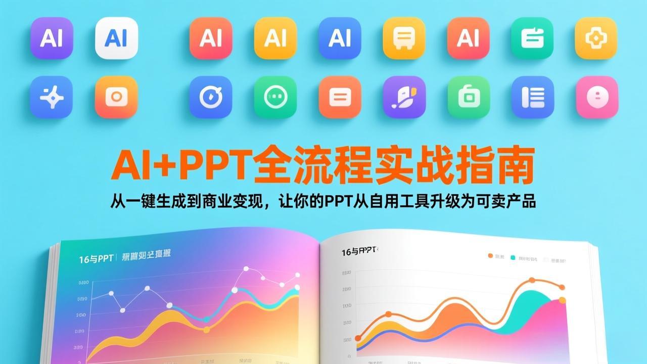 AI+PPT全流程实战指南：从一键生成到商业变现，让你的PPT从自用工具升级为可卖产品-校睿铺