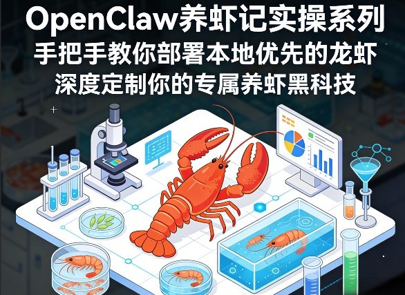 OpenClaw养虾记实操系列，手把手教你部署本地优先的龙虾，深度定制你的专属养虾黑科技(更新)-校睿铺