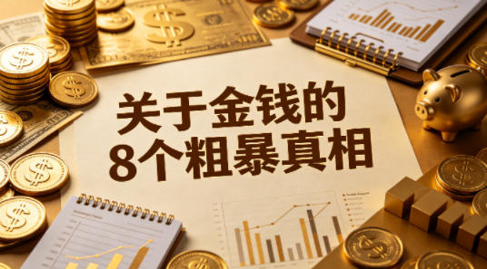 某公众号付费文章：关于金钱的8个粗暴真相-校睿铺