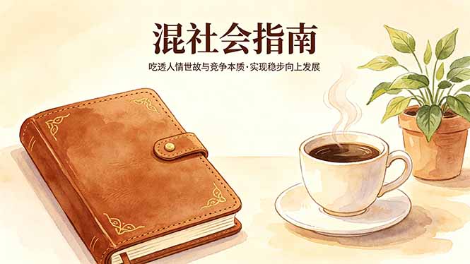 付费文章：混社会指南，吃透人情世故与竞争本质，实现稳步向上发展-校睿铺