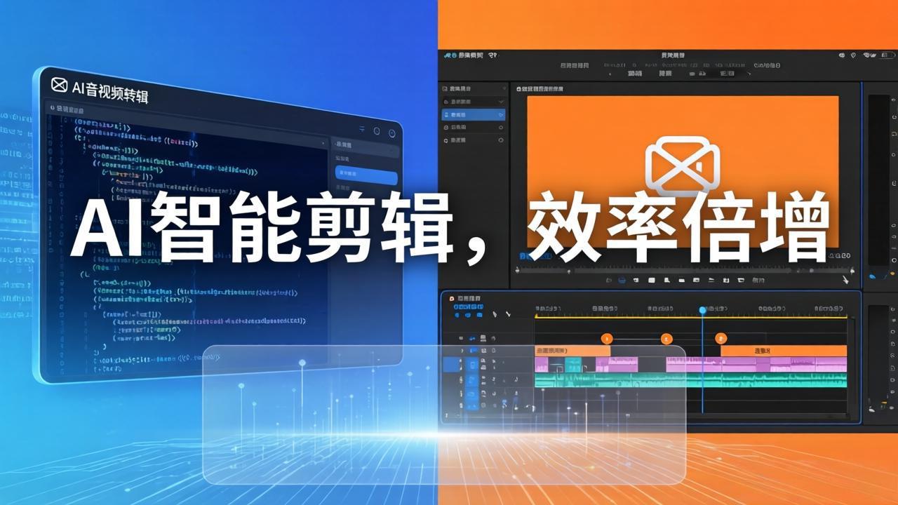AI剪辑入门到精通实战：千问音视频转写+AI筛选文案+剪映精剪，一套SOP让你剪视频效率翻10倍-校睿铺