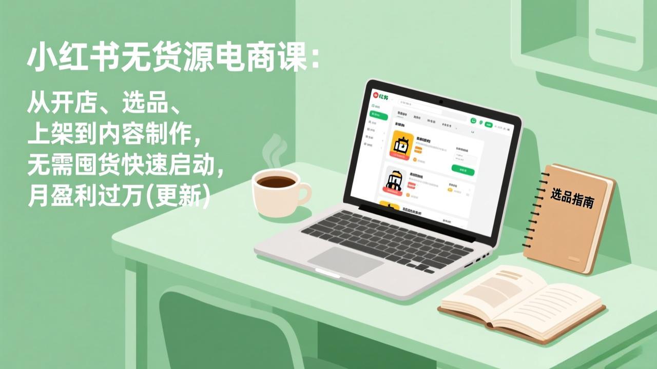 小红书无货源电商课(5月12更新-校睿铺