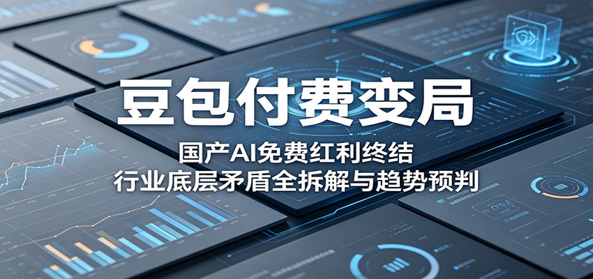 豆包付费变局：国产AI免费红利终结，行业底层矛盾全拆解与趋势预判-校睿铺