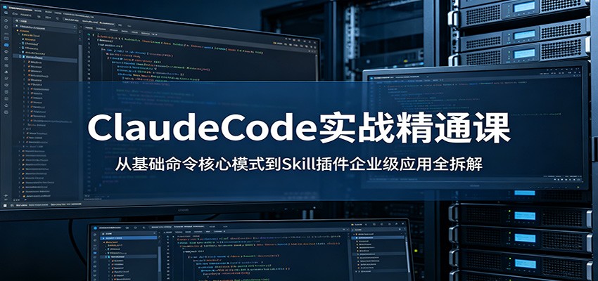 ClaudeCode实战精通课：从基础命令核心模式到Skill插件企业级应用全拆解-校睿铺