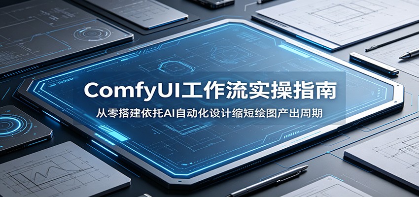 ComfyUI 工作流实操指南：从零搭建依托AI自动化设计缩短绘图产出周期-校睿铺