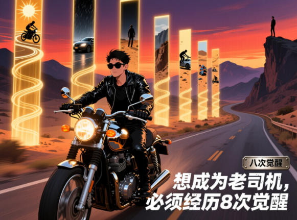 付费文章：想成为老司机，必须经历8次觉醒-校睿铺