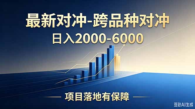 跨品种对冲震撼首发！日收益2000-6000+，项目绿色长久，安全稳健，合规靠谱，可批量放大-校睿铺