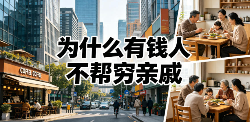 付费文章：为什么有钱人不帮穷亲戚？-校睿铺