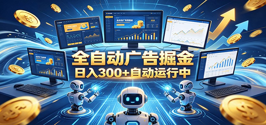 自动广告G机，日入300+，正规平台，广告浏览获益，时间自由，适合各类人群日常增收-校睿铺