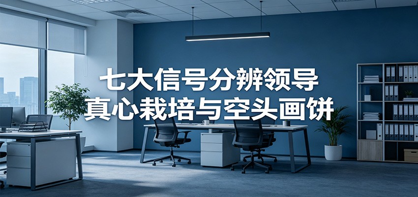 付费文章《七大信号分辨领导真心栽培与空头画饼》读懂管理背后人性逻辑-校睿铺