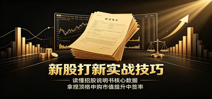 新股打新实战技巧：读懂招股说明书核心数据，拿捏顶格申购市值提升中签率-校睿铺
