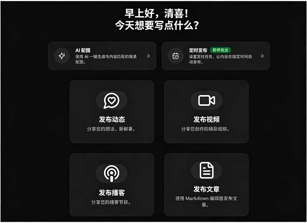 图片[1]-一键发布内容到 10+ 社交媒体平台！支持视频/图片内容，一次编辑全网-校睿铺