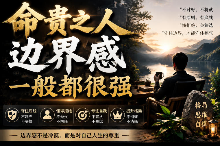 付费文章：命贵之人，边界感一般都很强-校睿铺